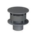 ALU SP CHAPEAU ANTI-REFOULEUR Ø 100