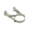 DP INOX SERIE MF BR MURALE REGL 90-200 MM Ø 100