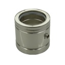 DW INOX REEKS MF CONDENS VERTIKAAL Ø 130