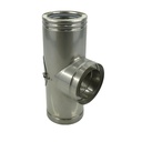 DW INOX REEKS MF T87° Ø 130 + LUIK