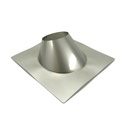 DP INOX SERIE MF PLAQUE POUR TOIT 5-30° Ø 200