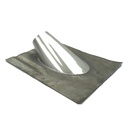 DW INOX GLANZEND DAKDOORVOER LOOD 45-60° Ø 300/350