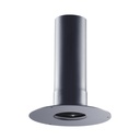 CARBONSTAAL ZWART 1.2 MM SCHOUWAANSL Ø 100