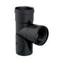 CARBONSTAAL ZWART 1.2 MM T90° + DOP Ø 100