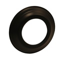 GESL ROOKAFVOER MAT ZWART ROZET Ø 80