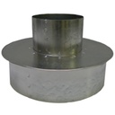 GALVA ENKELWANDIG MAATWERK VERSPRINGSTUK Ø 100/..