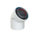 GESL ROOKAFV ALU 100/150 45°