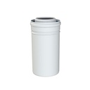 GESL ROOKAFV 150/216 ALU VERLENGPIJP ONDERDAKS