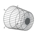 GESL ROOKAFV INOX BEVEILIGINGSKORF